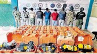 Detiene FGE Tabasco a dos “piratas” por robo en plataformas de Campeche