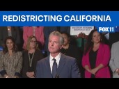 Redistricting California: Newsom announces plans to counter Texas, Trump