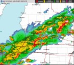 Severe Thunderstorm Warnings, heavy downpours, lightning march across Michigan tonight