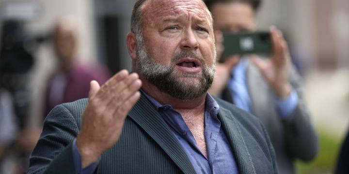 'They won't get me off the air': Disgraced, bankrupt Alex Jones vows to fight on as receiver appointed to sell assets for $1 billion court judgment