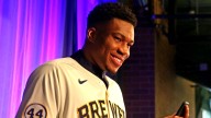 Watch Giannis crash Thanasis' podcast with Brewers' Sal…