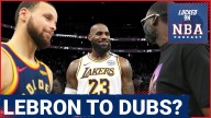 REPORT: Dubs Want LeBron & Steph TEAM UP  | Best NBA Starting 5 DEBATE