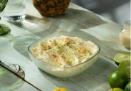 Helado de carlota de limón