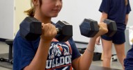 Mohave Valley Bullfrogs take on weight room in new physical education program