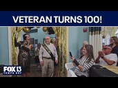 Sarasota veteran turns 100 years old