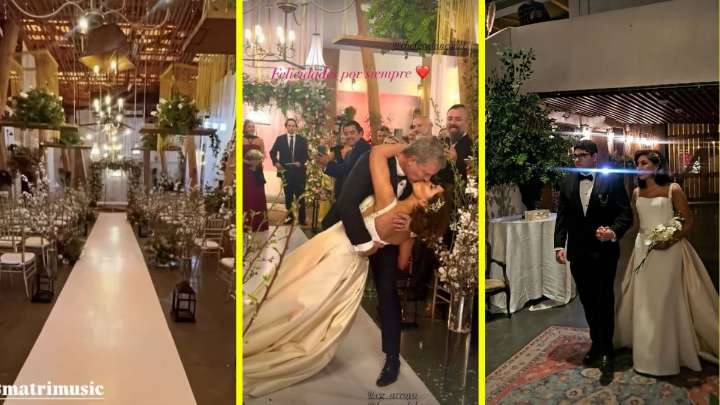 Asistió Tonka Tomicic: Conoce en fotos cómo fue el elegante matrimonio de Carmen Gloria Arroyo y Bernardo Borgeat