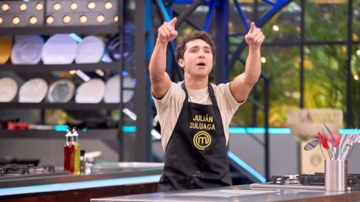 Julián Zuluaga fue el octavo eliminado de la competencia de Masterchef Celebrity