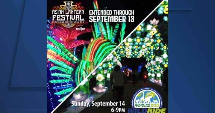 Need more time? You're in luck! Cleveland Metroparks Zoo extends Asian Lantern Festival