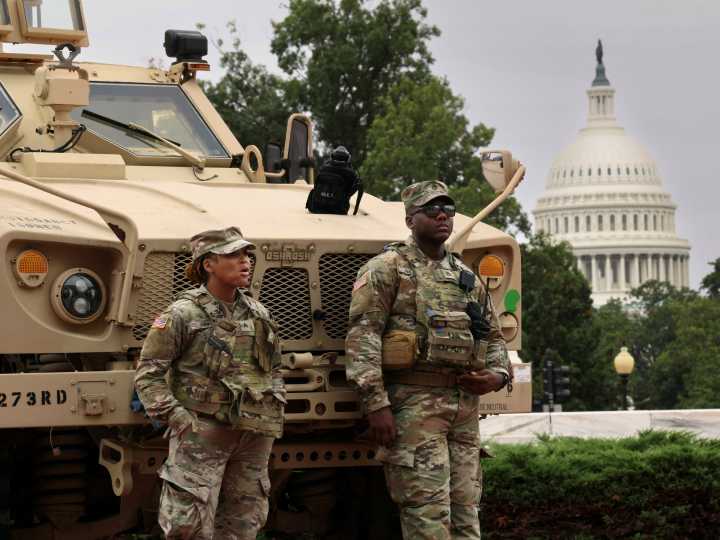 ‘On edge’: Trump’s military deployment in US capital stirs fear, confusion