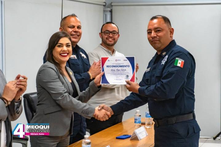 Cuatro años de capacitación constante a la DSPM de Meoqui para la tranquilidad de las familias