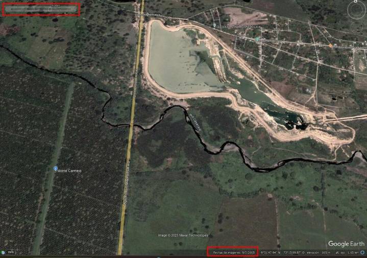 Denuncian ecocidio en el río Casacará: minería sin control amenaza agua de Llerasca