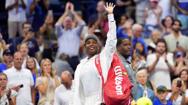 Venus Williams Shows Heart at 45, But Age Catches Up In US Open First Round