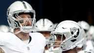 Raiders' Smith, Crosby aim obscene gestures toward hecklers in Seattle