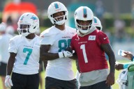 Dolphins-Bears joint practice live updates