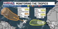 Two tropical waves to watch in the Atlantic