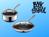 College dorm cookware: HexClad offers $183 savings on pan bundle