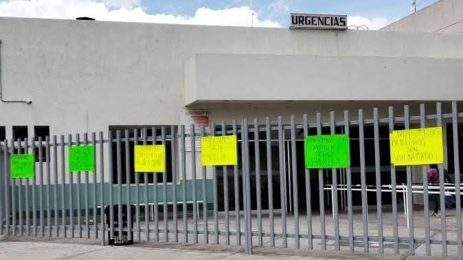 Protesta de intendentes en Hospital Regional VM