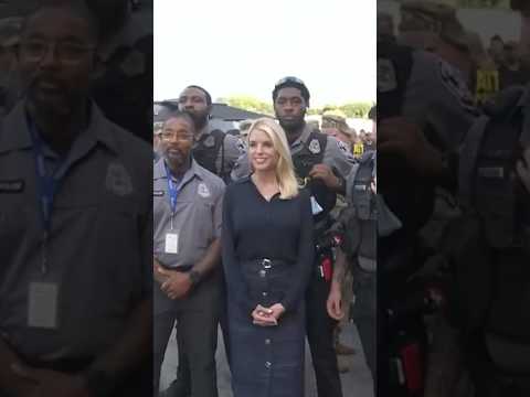 Pam Bondi thanks agents fighting DC crime #shorts #foxnews #news #us #fox #usnews #pambondi #usnews