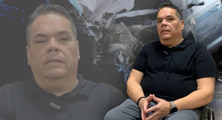 Jorge Güereca: En silla de ruedas lo dejó accidente automovilístico en Hermosillo; esta es su historia
