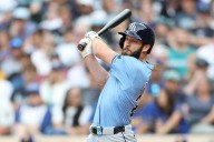 Tristan Peters made his MLB debut with the Tampa Bay Rays on Friday