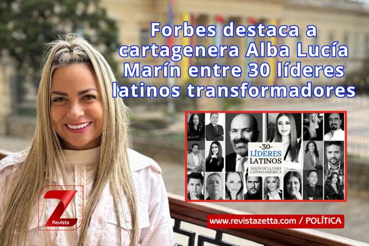 Forbes destaca a cartagenera Alba Lucía Marín entre 30 líderes latinos transformadores