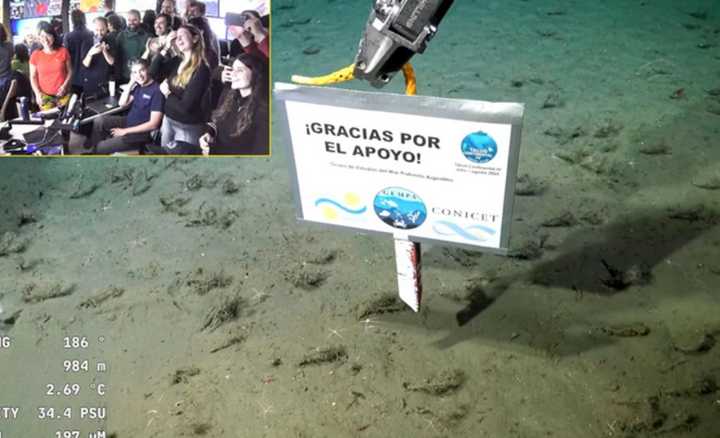 Conicet finalizó la expedición en el fondo del mar que causó furor