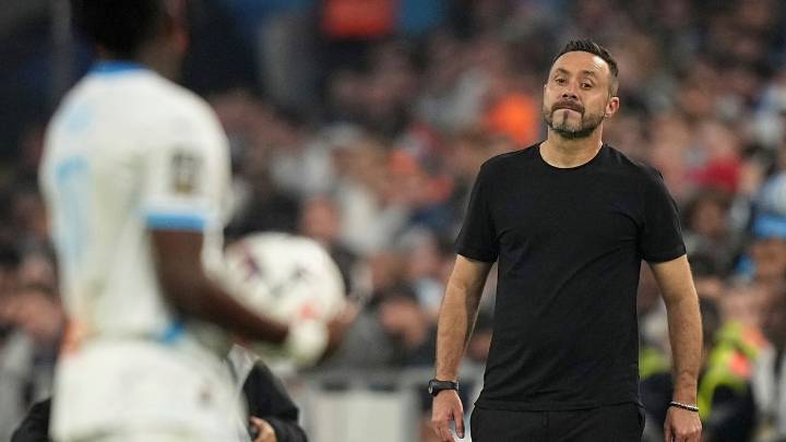 Marseille coach De Zerbi describes 'brawl' between teammates Rabiot and Rowe