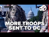 Nearly 1,500 National Guard troops deployed to DC as Trump administration's DC takeover continues