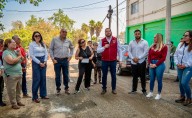 Pavimentan e iluminan importante bulevar en Las Huertas