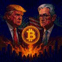 Bitcoin And Crypto In Turmoil As Tensions Between Trump and Powell Escalate