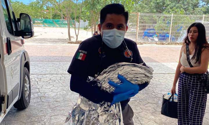 Atiende gobierno de BJ parto de emergencia en domicilio particular