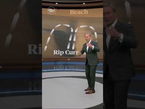 How rip currents pull swimmers out to sea #shorts