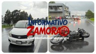 Joven migrante muere tras chocar su motocicleta contra un auto