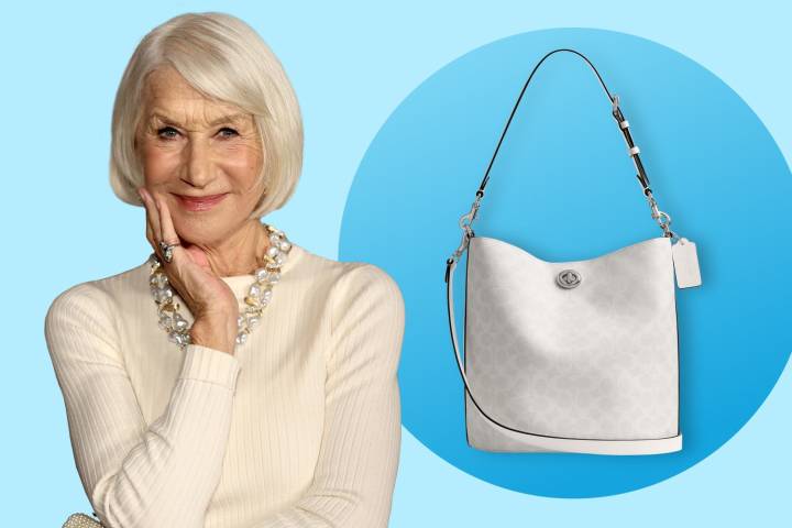 Helen Mirren Wore a Bucket Tote Bag Like These Amazon Styles