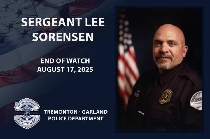 Funeral services to honor Tremonton fallen officer, Sgt. Lee Sorensen