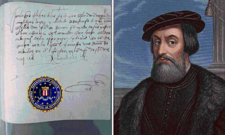 FBI devolvió a México manuscrito robado, firmado por Hernán Cortés: qué dice