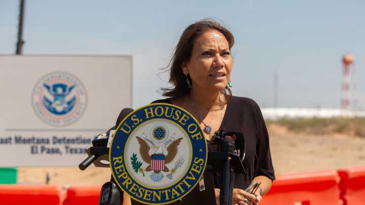 US Rep Escobar visits 'massive' ICE detention facility on Fort Bliss