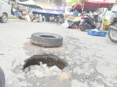 Hueco en La Mora I afecta movilidad y calidad de vida