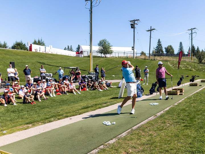 What's up with the conditions at the 2025 Rogers Charity Classic?