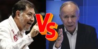 Ciro Gómez Leyva y Fernández Noroña se enfrentan en redes: “Lo mío fueron 9 balazos; lo tuyo, unos empujones”