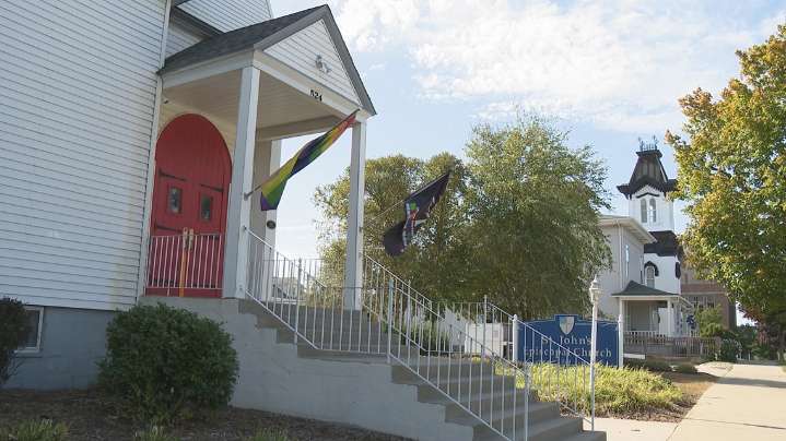 Stolen Pride flag returned to Grand Haven church along with apology and donation