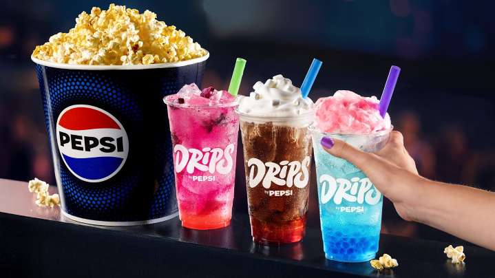 Pepsi rolls out new 'Insta-worthy' Drips drinks at Regal theaters