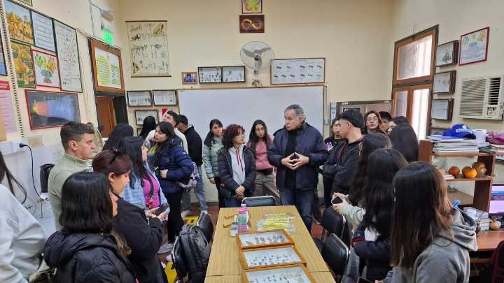 Alumnos de la Universidad de Nacional de Chilecito visitaron la UNCA