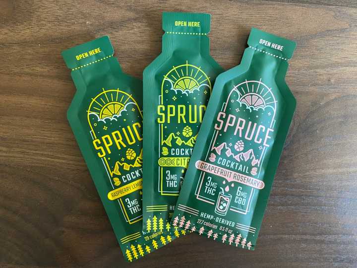 Your New Party Trick: Spruce THC Cocktail Packets