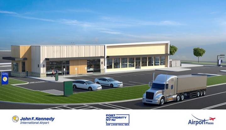 A ‘win’ for southeast Queens: Port Authority breaks ground on JFK Airport truck parking expansion