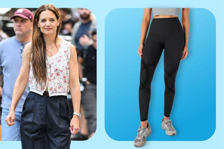 Katie Holmes Has Worn Fanka Leggings, and They Are My Travel Must