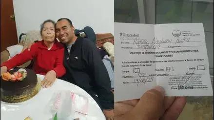 Callao: piden donadores de sangre para operación de adulta mayor con fractura en la cadera