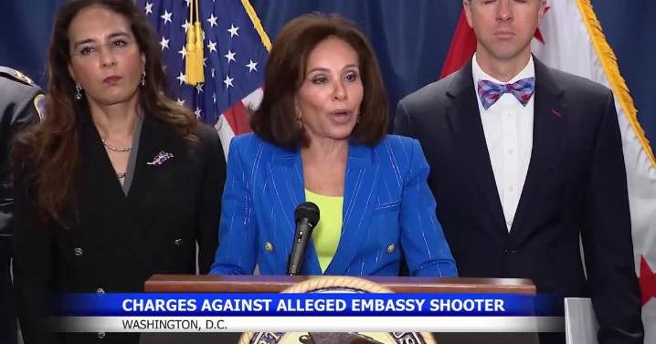 Alleged shooter of Israel embassy staff in D.C. charged with a hate crime