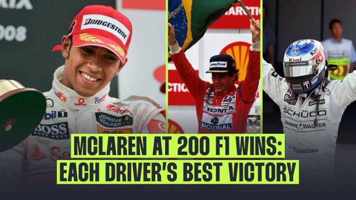 Ranked: Each McLaren driver’s best F1 victory as new landmark reached