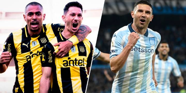 Racing visitará a Peñarol por la ida de los octavos de final de la Libertadores: hora, TV y posibles formaciones